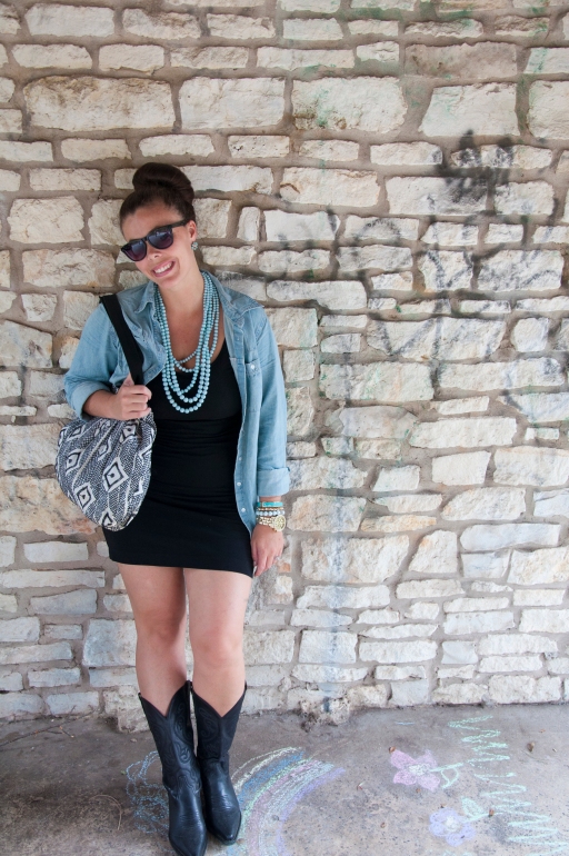 Chambray and Boots7